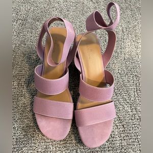 Caslon Lavender Suede Wedges